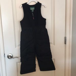 L.L. Bean size 3T snow bib